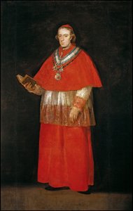 El cardenal Luis María de Borbón y Vallabriga de Francisco de Goya
